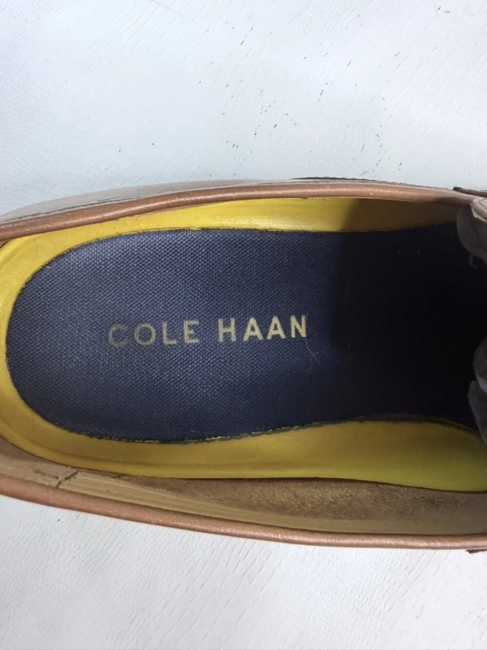 NEW Cole Haan Hawthorne Brown Penny Loafer 11M Leather